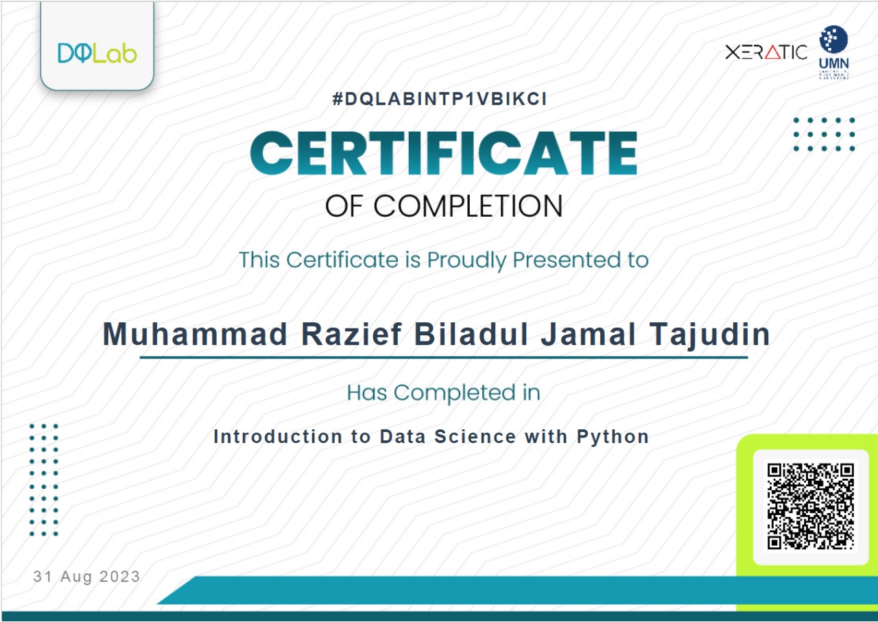 Certificate 1